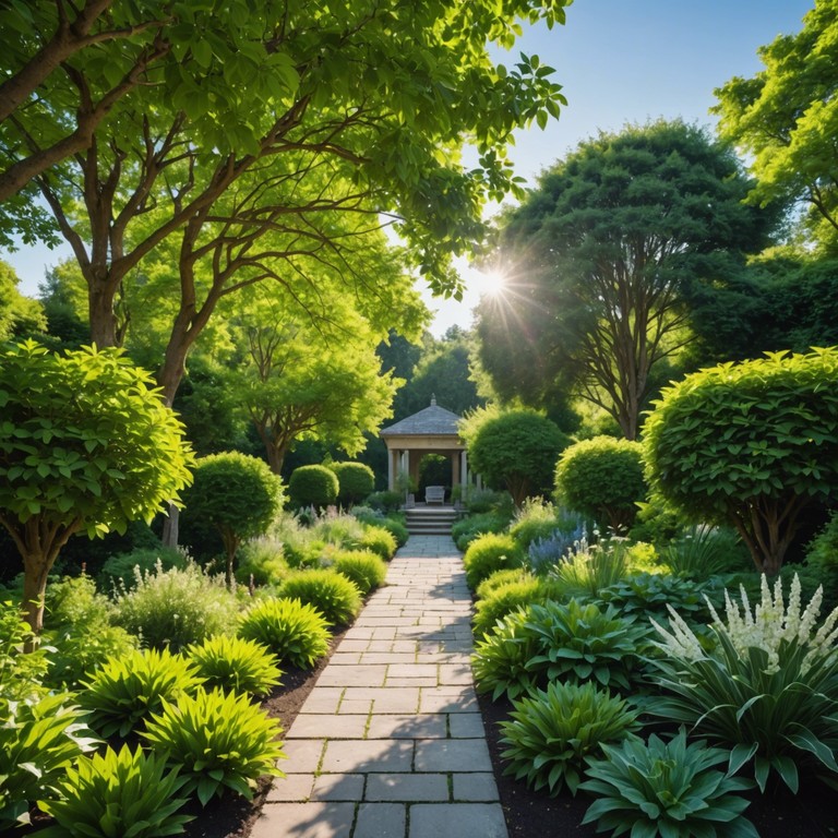 This piece captures the essence of a perfect sunny day, with a violin leading a dynamic and heartwarming musical expression that paints a picture of nature's beauty and the simple joys of life.