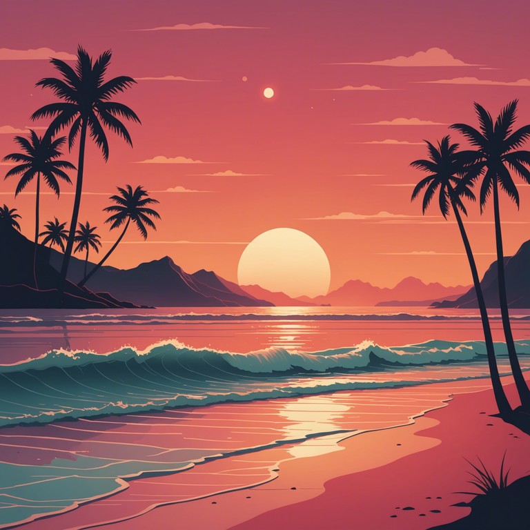 This soothing rumba track simulates a peaceful, picturesque sunset on a serene tropical beach, cultivating an atmosphere of relaxation and gentle reflection.