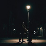 eerie saxophone tones under moonlit skies