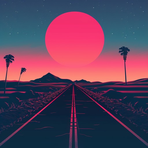 Envision a smooth journey during sunset, where the world transitions from the lingering warmth of daylight to the cool embrace of twilight. This instrumental evokes the sensation of a gentle drive along a coastal highway, reflecting a peaceful ending to a bustling day, complemented by rich guitar riffs and soft percussion beats that resonate with the rhythm of the road.