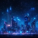 a high energy journey through a futuristic neon utopia.