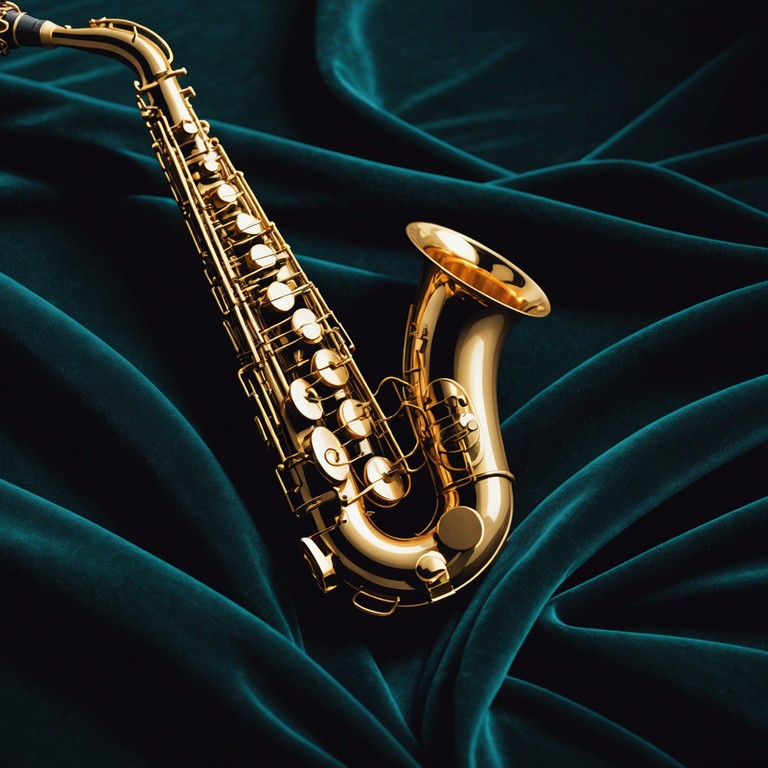 Imagine a scene of urban twilight with blurred lights and distant city sounds as a backdrop. Here, electronic elements subtly enhance the emotive power of the saxophone making echoes of midnight silk the perfect complement to whispers in velvet night.