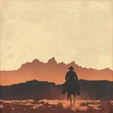 expressive western sound capturing cowboy's solitary desert journey.