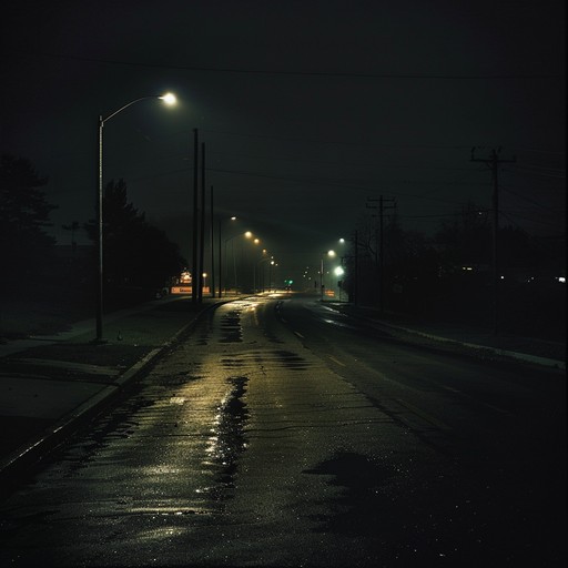 A tense night in the city captured through jittery beats, eerie synths, and unsettling soundscapes. The tempo oscillates subtly, evoking feelings of unease and urgency. This track starts with a sparse beat, gradually layering elements that create a sense of impending tension, painting a vivid auditory picture of walking through dark alleys and quiet streets as the city sleeps uneasily.