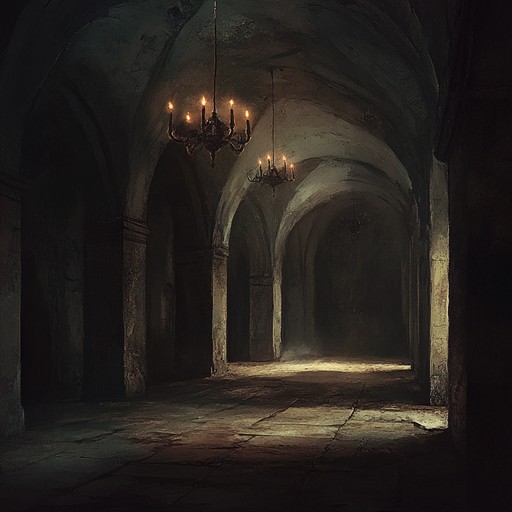 Explore a haunting journey through dark, echoing crypts with unsettling textures and eerie, brooding overtones that elicit a profound sense of dread. The composition unfolds layer by layer, with each note adding to the growing tension and dramatic flair.