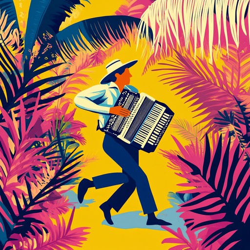 An uplifting instrumental cumbia that fuses traditional rhythms with modern elements, creating an energetic track that reflects the spirit of dancing and joy found in vibrant latin festivals.