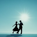 lively and cheerful tango with bright optimism throughout