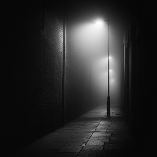 Imagine a midnight stroll through a fog laden alley, the faint light of lampposts casting long shadows. The eerie brass instrumentals infuse the air with a haunting presence, while syncopated rhythms and ghostly melodies weave a tale of lurking danger and twisted nostalgia. Perfect for setting an unsettling yet nostalgic vibe.