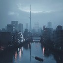 brooding tones for a dystopian, epic anime world