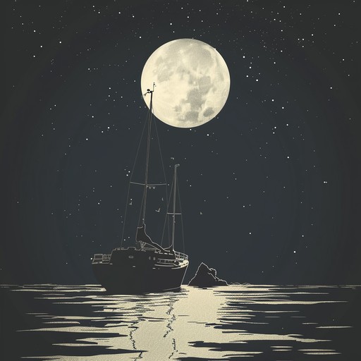 A peaceful and calming instrumental piece that evokes the gentle rocking of a sailboat gliding across a vast, serene ocean. The melody is carried by soft, fingerstyle acoustic guitar, creating a soothing atmosphere perfect for relaxation or quiet reflection.