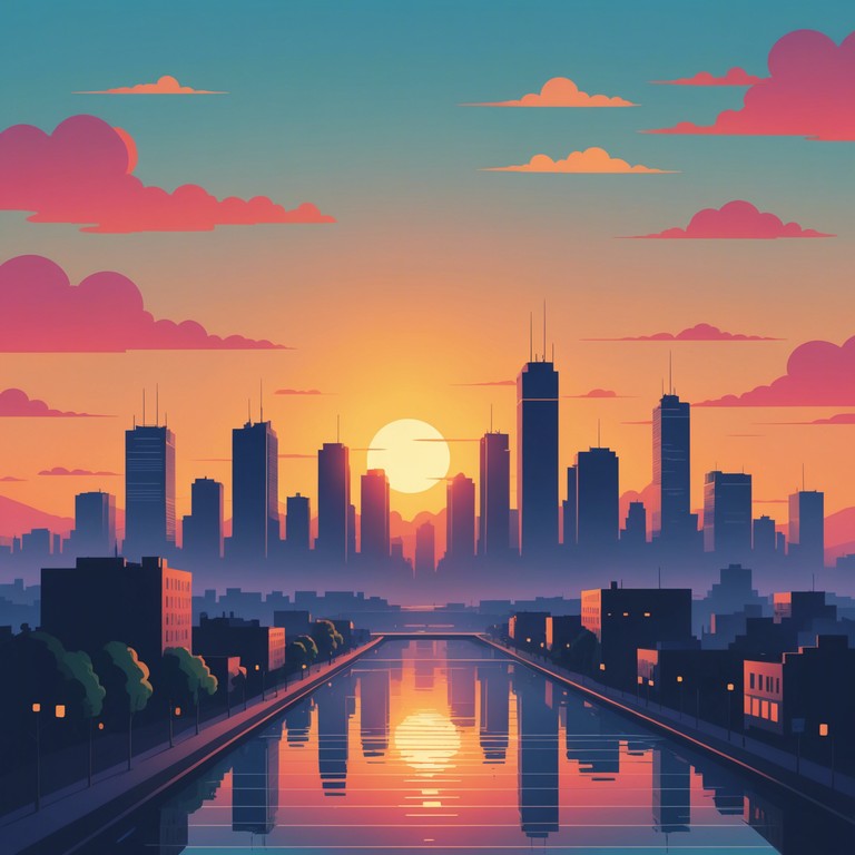 Imagine waking up to the sound of playful and uplifting synth melodies that perfectly capture the optimism of a new day. The music creates an ambiente that's not only energizing but also full of hope and positivity, perfect for morning routines or start up events.