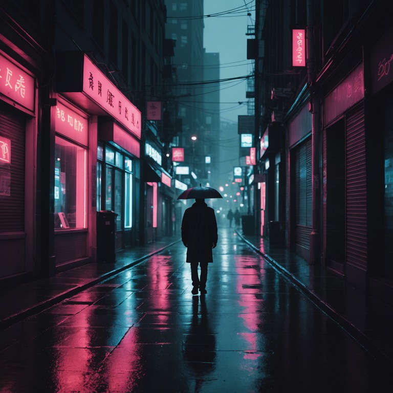 Imagine walking down an urban street, headphones on, as gentle electronic beats blend with the sounds of the city, inner reflections making every moment more vivid.