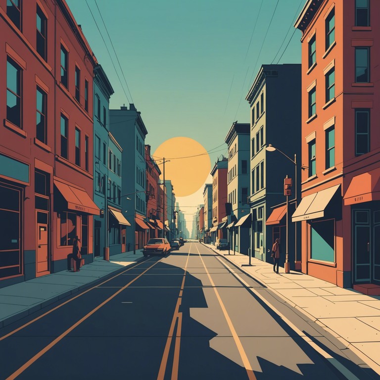 This track captures the essence of a relaxed summer afternoon with its smooth, deep bass lines and airy synths, creating a perfect backdrop for cruising down the city streets or lounging by a sunlit café. The overall sound is characterized by a nostalgic yet fresh phonk vibe, perfectly blending modern electronic music with elements of classic funk and soul.