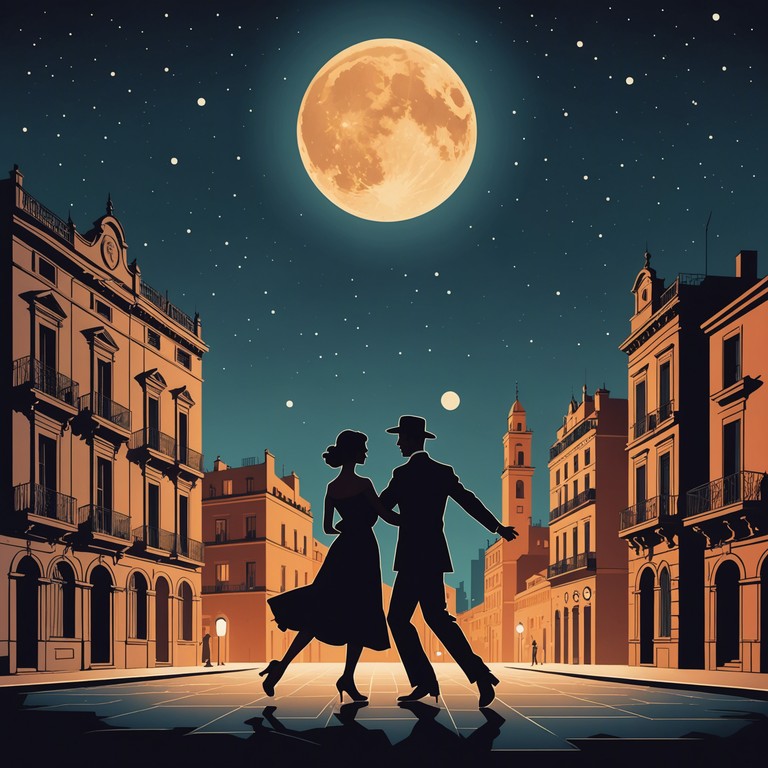 This song captures the essence of a romantic night in buenos aires, where the soulful strains of a bandoneon lead a deeply emotional tango. The music swirls with passion and nostalgia, evoking images of dancers moving in harmony under a starry sky.