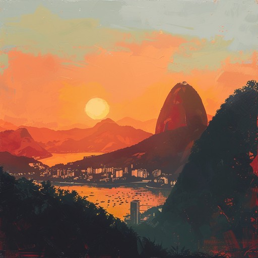 Experience the warmth of a solitary evening in rio with this bossa nova piece. The mellow strumming of the guitar, accompanied by gentle percussion, creates an intimate atmosphere tinged with a sense of loneliness and nostalgia. Perfect for quiet moments of introspection.