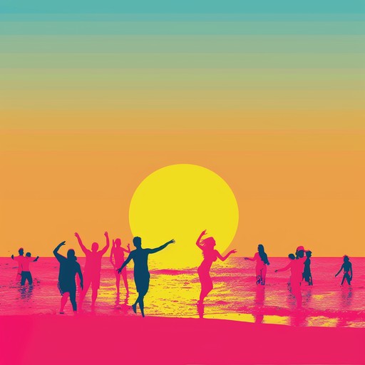 A lively melody filled with vibrant percussion, weaving through a colorful symphony of steel drums and energetic horns. Perfect for summer celebrations, filled with joy and movement.