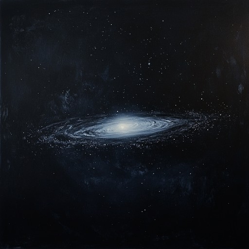 Echoes through the cosmos conveys the profound silence and majesty of the galaxy as one drifts among celestial bodies, capturing the essence of peace and ominous beauty in the absence of human made sounds. This piece reflects on the grandeur and mystery of the universe through ambient melodies and the haunting charm of the theremin.