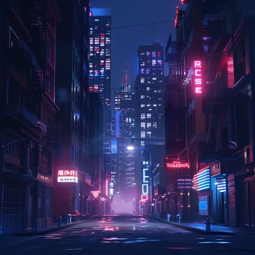 Experience the ethereal allure of a neon lit metropolis with a dreamlike instrumental track rich in atmospheric textures and soothing rhythms. The track blends urban ambiance with a surreal quality, capturing the essence of a city that never sleeps and the silent magic of its nightscape.