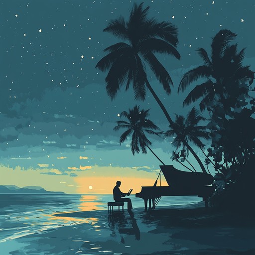 A soothing instrumental salsa composition that transports listeners to a tranquil tropical paradise, combining smooth rhythms with gentle melodies reminiscent of ocean waves and warm breezes.