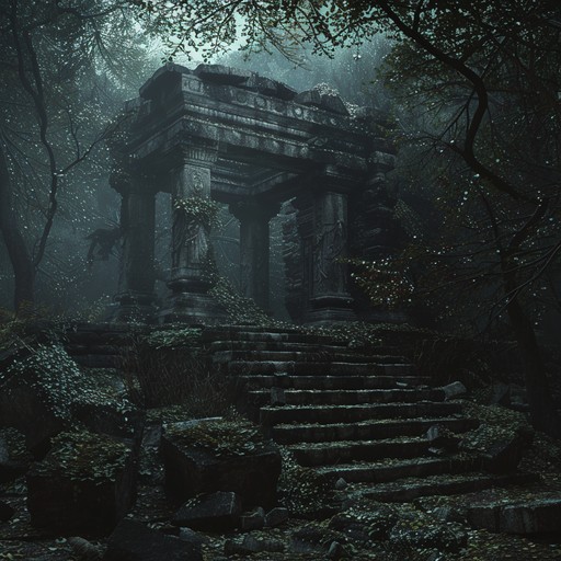 Unearth the secrets of shadowed worlds with haunting, atmospheric sounds that blend traditional instruments from various cultures, creating an eerie, captivating experience.