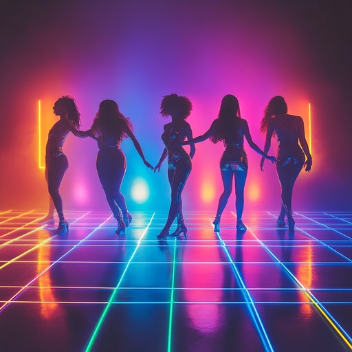 A track that encapsulates the heart of the 70s disco era with an uplifting blend of infectious beats and retro charm, creating a timeless dance scene lit by neon. Retro and powerful, this piece features classic instruments of the disco era combined with modern production for a fresh yet nostalgic sound.