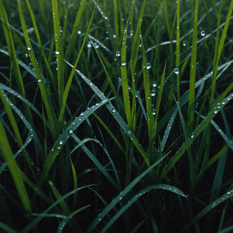 Alternative version: imagine a slow, methodical piece that uses minimalistic guitar melodies to emphasize the sound of the wind across a moonlit moor while subtle dissonances mimic distant cries in the night, making this a perfect piece for evoking the mystery and allure of rural darkness.