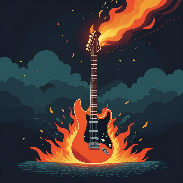 A high energy hard rock track featuring powerful electric guitar riffs, designed to invoke a sense of rebellion and strength. Perfect for energetic and dynamic scenes, sports montages, or adrenaline fueled activities. The composition builds with each verse, showcasing skilled solos and a gripping climax that leaves the listener wanting more.