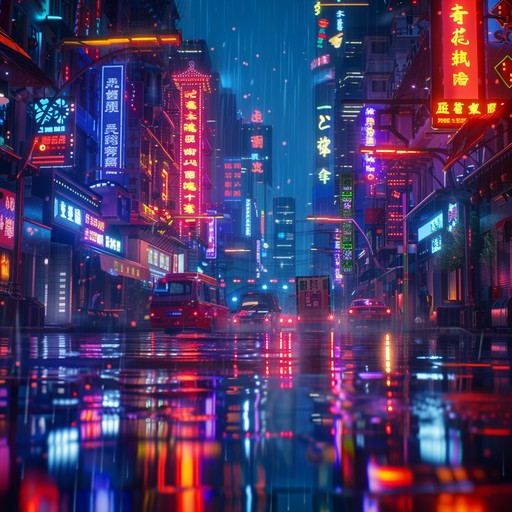 This track captures the essence of a solitary stroll through a rain soaked city at night, with haunting synth melodies and contemplative beats that evoke a sense of longing and nostalgia. Perfect for reflective moments and introspective scenes.