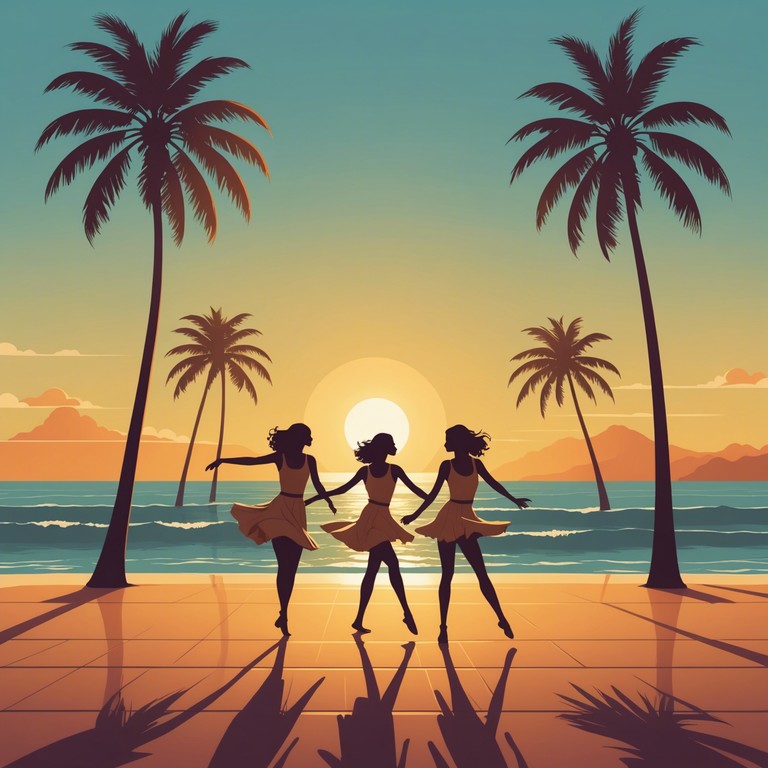 Imagine dancing on a warm beach as the sun dips below the horizon, with energetic beats that command your feet to move. Steel drums dominate, accented by rhythmic clapping and occasional wind chimes, creating a joyful vibe that's both intoxicating and immensely freeing.