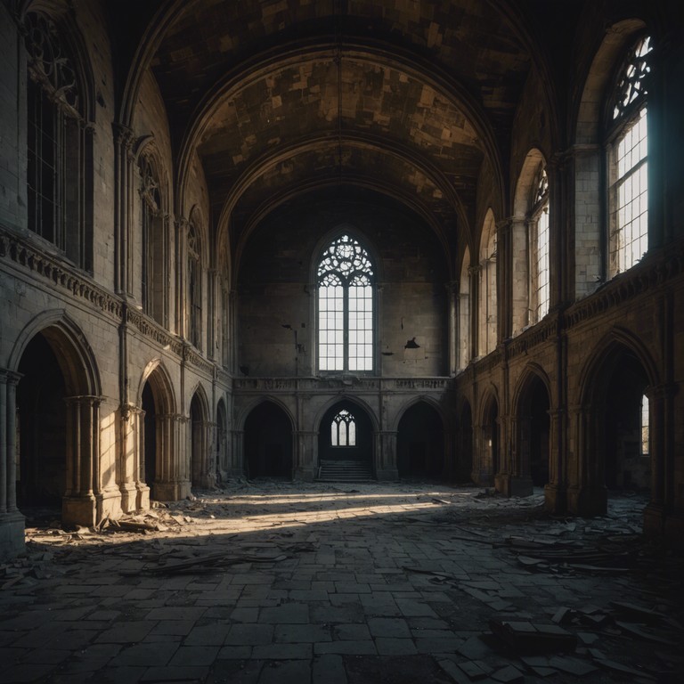 Imagine standing alone in the vast, echoing halls of a long abandoned castle, where each note from the harpsichord resonates with the stories of ancient, spectral aristocracy and their timeless secrets.