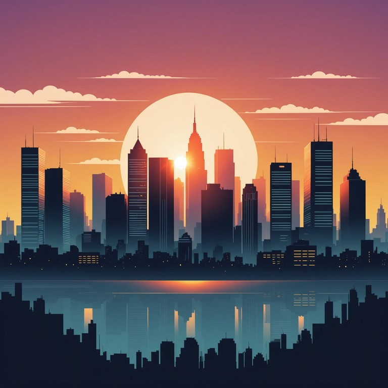 This track unveils with soft, airy synthesizer pads that evoke the fresh optimism of a city at dawn, gradually incorporating rhythmic electronica that symbolizes the city's awakening. As the melody progresses, crisp electropop rhythms intertwine with uplifting chord progressions, painting a soundscape of hope and activity. The track culminates in an energetic yet soothing crescendo, reflecting the potential of a new day in an urban landscape.