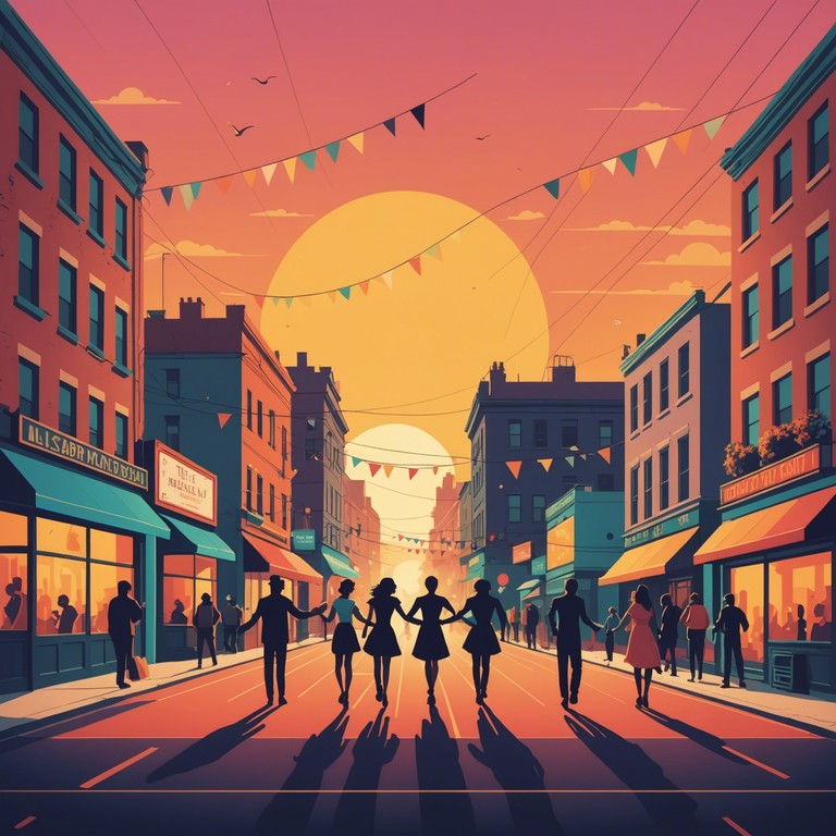 This track is a lively, upbeat journey into the heart of contemporary african music, blending traditional funk with bold afrobeat sounds. Perfect for an evening of dance and culture, the music fills the air with an infectious groove that captures the essence of a vibrant sunset street party in lagos.