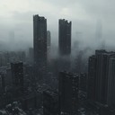 tense, dark orchestral piece inspired by gritty urban environments.