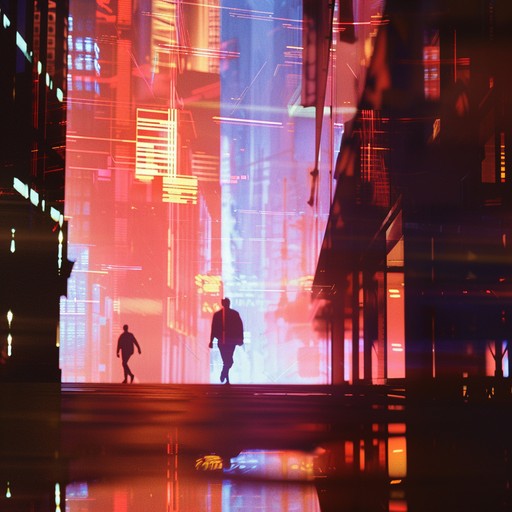 Feel the adrenaline pumping as fast paced rhythms and dark melodies intertwine to create a thrilling urban adventure through midnight alleys and neon lit streets