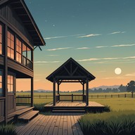 sweeping melodies in the golden twilight