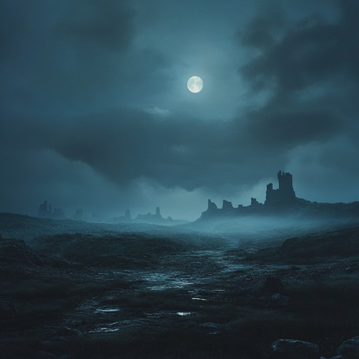 Designed to evoke a landscape of spectral silence and chilly breezes, this composition uses the theremin's unique voice to craft a haunting, immersive audio environment that invites listeners to imagine realms of deserted grandeur.