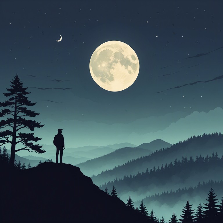 In an orchestral odyssey that explores the depths of the night and mystery, shadows over silence weaves dark synth textures with haunting melodies to evoke scenes of an enchanted, melancholic landscape. The music progresses with a deep, resonant wave of sounds, capturing the essence of darkness enveloped in silence.