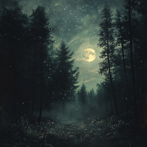 This composition captures the essence of a peaceful night in a forest bathed in moonlight. The soothing acoustic guitar strums create a harmonizing soundscape, allowing listeners to feel the serene and mysterious vibes of the nighttime woods. Ideal for relaxation, meditation, and contemplative moments.