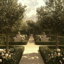 elegant baroque harpsichord piece for a tranquil ambiance