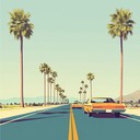 uplifting rock rhythm capturing adventurous summer road trip