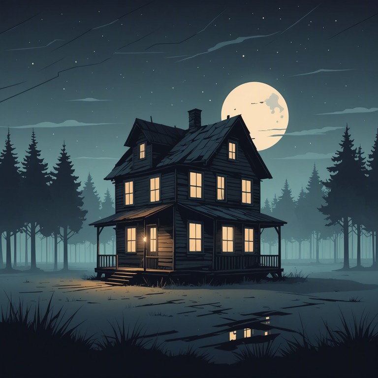 Imagine standing alone in an abandoned delta blues bar at midnight, where the echoes seem to play tricks, turning every shadow into a whispering ghost. This track embodies that feeling with a blend of frightening blues.