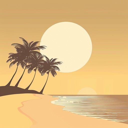 A soothing instrumental track featuring steel drums and gentle guitar strums, evoking the tranquil and heartwarming ambiance of a tropical island at sunset. Perfect for creating a serene and peaceful atmosphere.