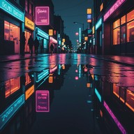 echoes of neon rhythm and energy