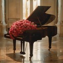 soft piano melody evokes tender, nostalgic reflections of love