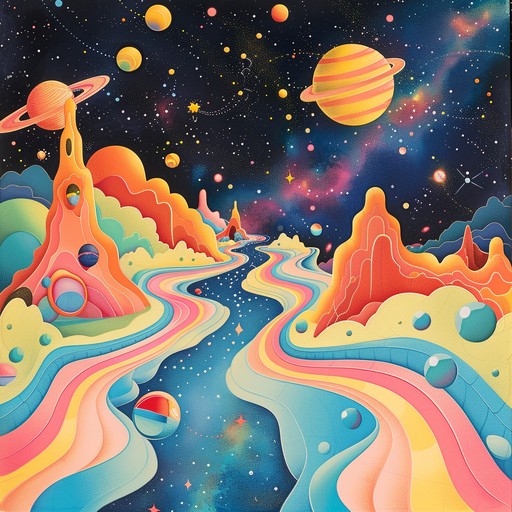 This track features a bizarre and self assured blend of electronic elements and funky rhythms, taking listeners on an intergalactic journey filled with mind bending soundscapes, warped synths, and groovy basslines. Ideal for those looking to explore the outer edges of musical creativity.