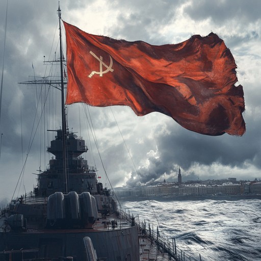 This instrumental piece encapsulates the adventurous spirit of the russian navy's storied history. The composition features the deep tones of an accordion intertwined with sweeping orchestral arrangements, evoking images of historic naval exploits on the baltic sea. The melodies alternate between bold marches and serene passages, creating a dynamic and immersive listening experience.