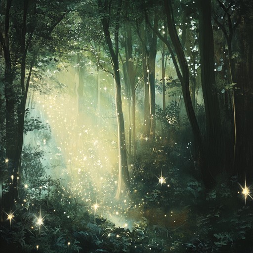 Experience the magic of a morning in an enchanted forest. Sound layers create a sense of uplifting wonder, capturing the mystery and beauty of dawn as the forest awakens with vibrant, joyous melodies.