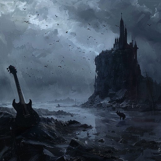 Dive into a world where orchestral strings collide with powerful rock guitars, creating an intense, menacing atmosphere. This track features haunting melodies and dramatic crescendos that evoke a sense of foreboding and power, perfect for a dark and thrilling journey.