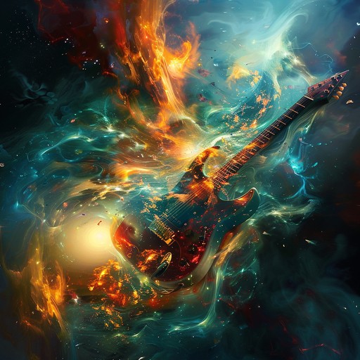 Dive into an epic fusion of symphonic grandiosity and vibrant funky grooves. With dynamic orchestral layers, groovy bass lines, and punchy electric guitar riffs, this track promises an exhilarating cosmic adventure.