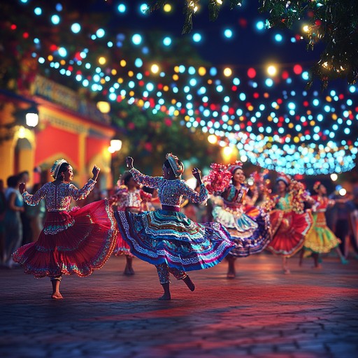 This instrumental festive cumbia song transports listeners to a lively street party in colombia, with upbeat accordion melodies and dynamic percussion that inspire joy and dance. Blending traditional cumbia elements with modern production, it creates a vibrant atmosphere perfect for celebration.